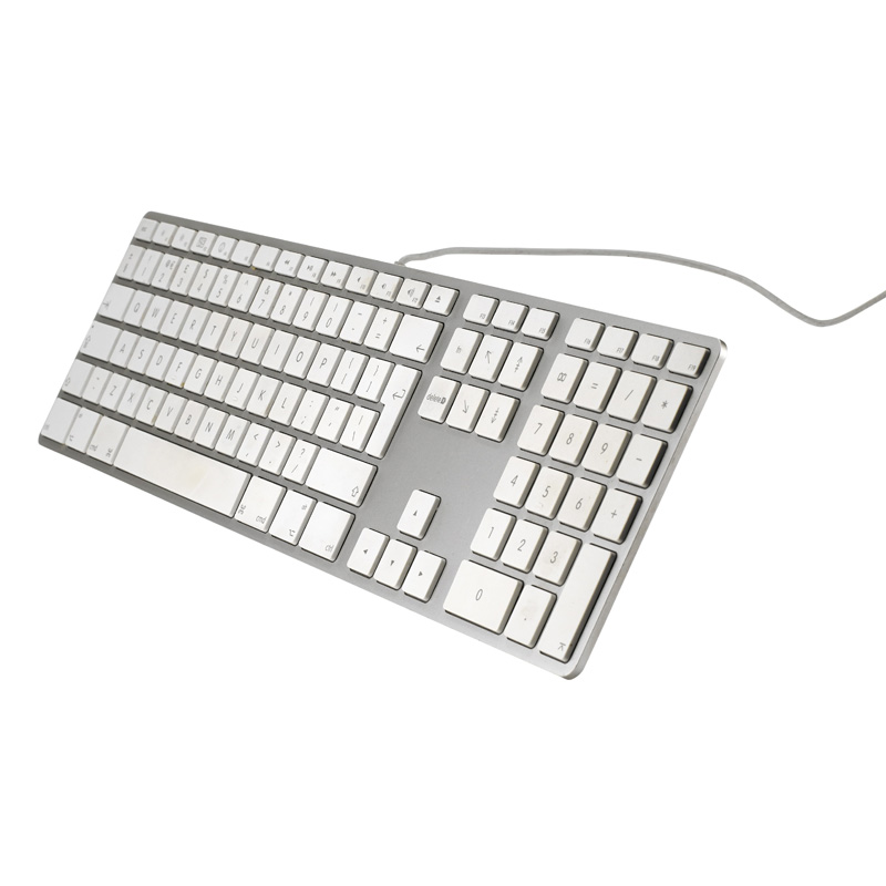 wortel verkoper Vervagen Apple A1243 bedraad toetsenbord met numeriek deel MB110LL/B (Refurbished) -  Tuffel