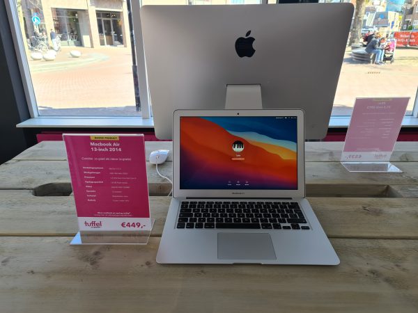 MacBook Air 13-inch Early 2014 | 4GB | 121GB opslag (Marge)