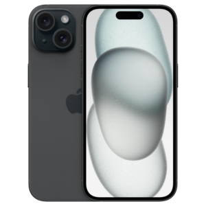 Refurbished iPhone 15 256GB Zwart
