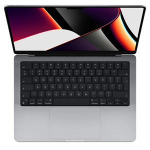 Macbook Pro 14-inch | Apple M1 Pro 8-core 2,1GHz | 16GB Ram | SSD 512GB | 2021 | Space Gray | Qwerty US (extern magazijn)